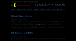 Desktop Screenshot of excalibursheath.com